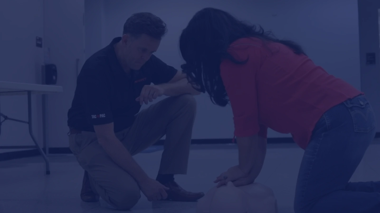 Emergency-response training in action